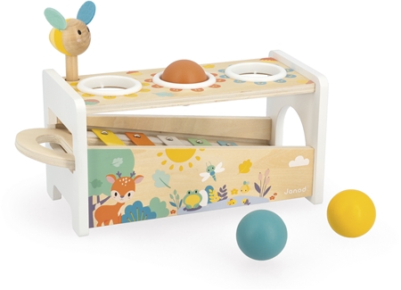 Janod Pure Tap Tap Xylophone Hämmerchenspiel