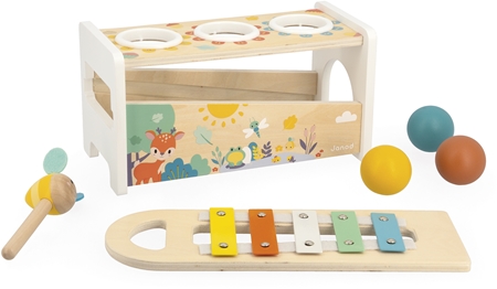Janod Pure Tap Tap Xylophone Hämmerchenspiel