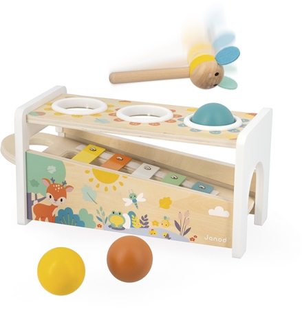 Janod Pure Tap Tap Xylophone Hämmerchenspiel