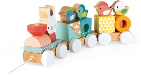 Janod Wooden Train lille tog af træ