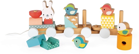 Janod Wooden Train lille tog af træ