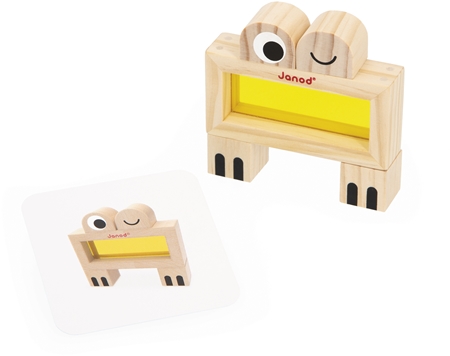 Janod Sensory Game Translucent Blocks atividades para brincar
