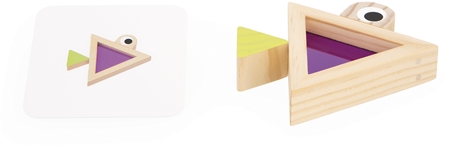Janod Sensory Game Translucent Blocks atividades para brincar