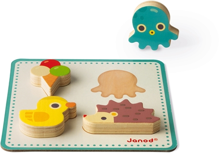 Janod Memory Touch memoryspel av trä