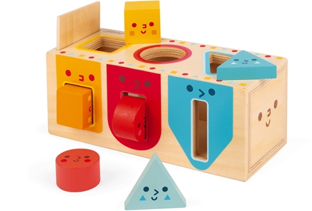 Janod Shapes aktivity vkládačka