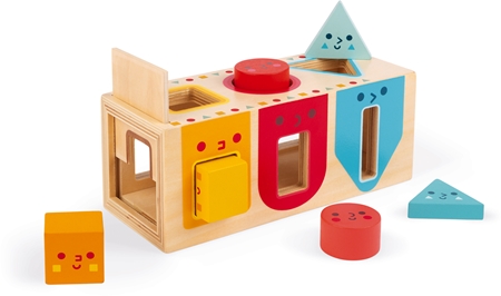 Janod Shapes aktivity vkládačka