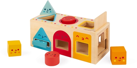 Janod Shapes aktivity vkládačka