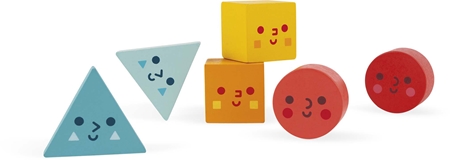 Janod Shapes aktivity vkládačka