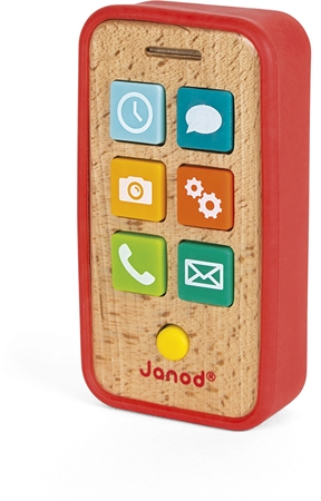 Janod Sound Telephone Activity Spielzeug mit Melodie