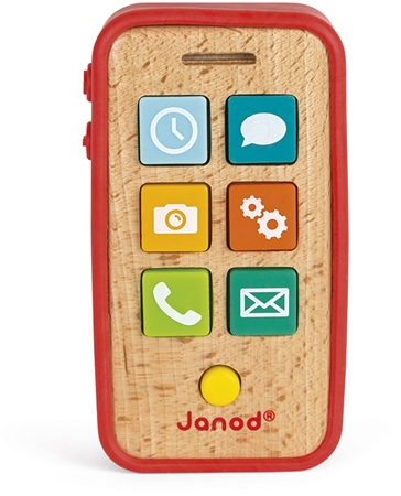 Janod Sound Telephone Activity Spielzeug mit Melodie