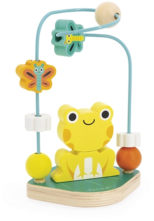 Janod Tropik Frog Loop-The-Loop aktiviteter leksak