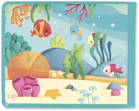 Janod Bath Book Party under the sea Bilderbuch für die Badewanne