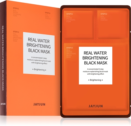 Jayjun Real Water Brightening Moisturising face sheet mask with a brightening effect