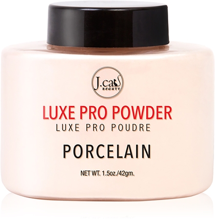 J.Cat Beauty Luxe Pro loose setting powder with matt effect