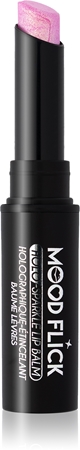 J.Cat Beauty Mood Flick Moisturizing Lip Balm with glitter