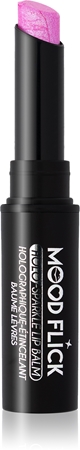J.Cat Beauty Mood Flick Moisturizing Lip Balm with glitter
