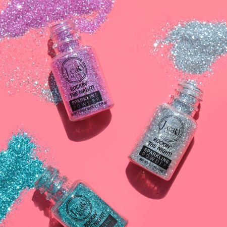 J.Cat Beauty Rockin' The Night! Face and body glitter