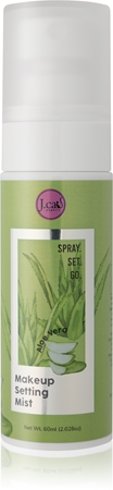 J.Cat Beauty Spray Set Go spray fixateur de maquillage à l'aloe vera