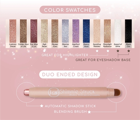 J.Cat Beauty Shimmie Struck Creamy Eyeshadow in a stick