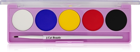 J.Cat Beauty ColorScope Face Palette with brush