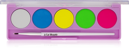 J.Cat Beauty ColorScope face palette with brush