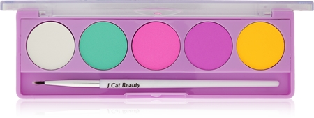 J.Cat Beauty ColorScope Ansigtspalet med børste