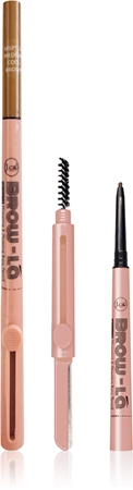 J.Cat Beauty Brow-LA crayon pour sourcils avec brosse
