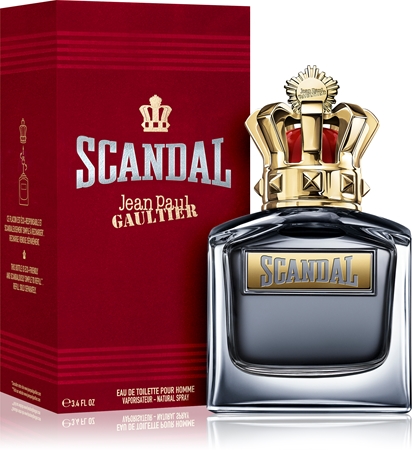 Jean Paul Gaultier Scandal Pour Homme Eau de Toilette reincarcabil pentru bărbați