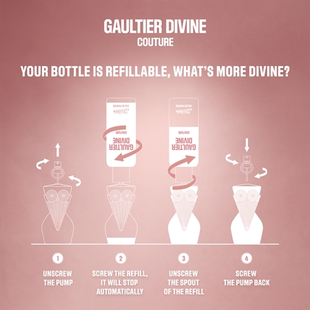 Jean Paul Gaultier Gaultier Divine Couture refill for women