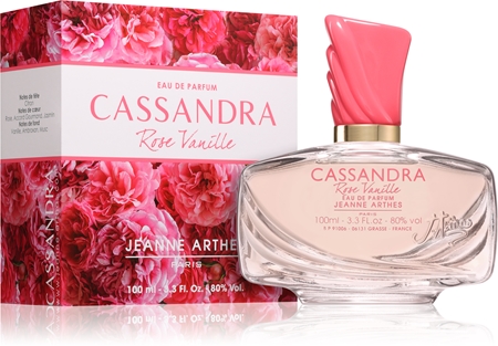 Jeanne Arthes Cassandra Rose Vanille Eau de Parfum pour femme