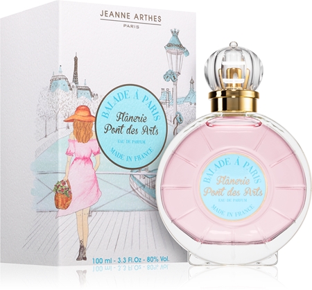 Jeanne Arthes Balade á Paris Flanerie Pont Des Arts Eau de Parfum pour femme