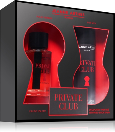 Jeanne Arthes Private Club dárková sada pro muže