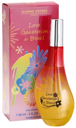 Jeanne Arthes Love Generation do Brasil eau de parfum pentru femei 60 ml