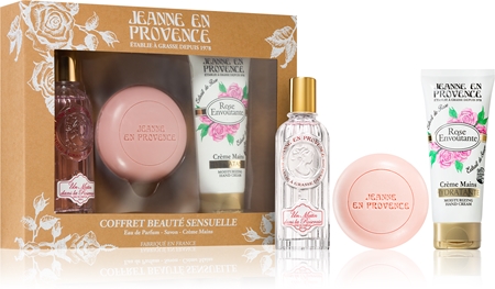JEANNE EN PROVENCE Geschenkset Jasmin Secret – Parfum 60 Ml + Handcreme + Seife, Made In Grasse