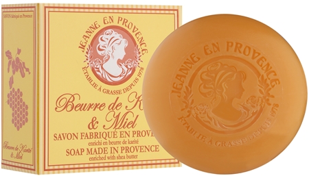 Jeanne en Provence Shea Butter & Honey sabonete francês luxuoso