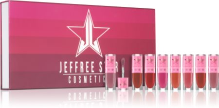 Jeffree Star Cosmetics Velour Liquid Lipstick kit de rouges à lèvres liquides Red & Pink (8 pcs) teinte