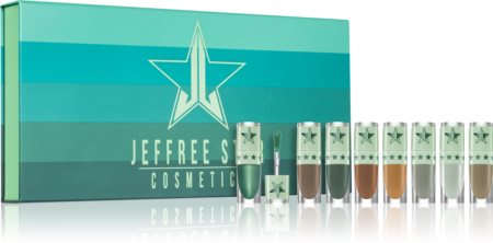 Jeffree Star Cosmetics Velour Liquid Lipstick sada tekutých rúžov Green odtieň