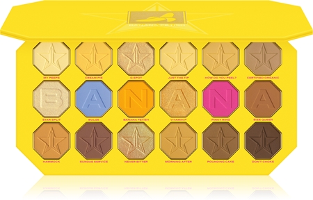 Jeffree Star Cosmetics Banana Fetish Artistry Palette paletka očných tieňov