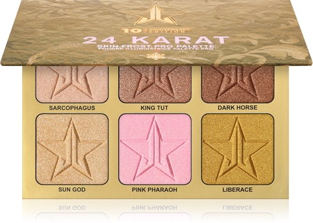 Jeffree Star Cosmetics Skin Frost™ 24K Highlighter paletka rozjasňovačů