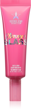 Jeffree Star Cosmetics Glimmer Glass Face & Body Highlighter Liquid Highlighter for body and face