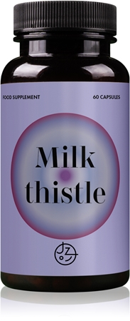 Jíme zdravě Milk Thistle Kapseln zur Unterstützung der Leberfunktion