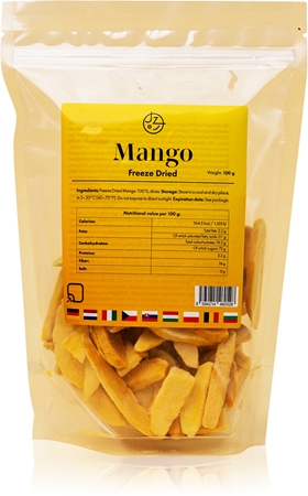 Jíme zdravě Freeze-dried mango fagyasztva szárított gyümölcsök