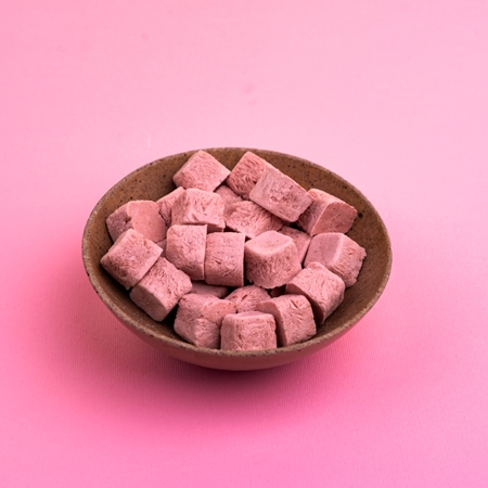 Mandimu Gefriergetrocknete Äpfel und Kirschen mit Kokosmilch 100 g gefriergetrocknete Früchte
