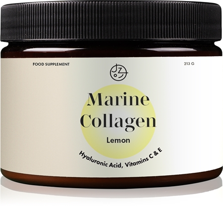 Jíme zdravě Marine Collagen with hyaluronic acid and vitamins C and E hydrolysiertes Kollagen mit Hyaluronsäure