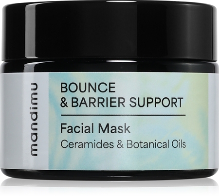Mandimu Bounce & Barrier Support Facial Mask intensive hydratisierende Maske mit Hyaluronsäure
