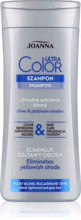 Joanna Ultra Color čisticí a vyživující šampon pro blond vlasy