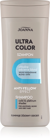 Joanna Ultra Color oczyszczający szampon odżywczy do włosów blond
