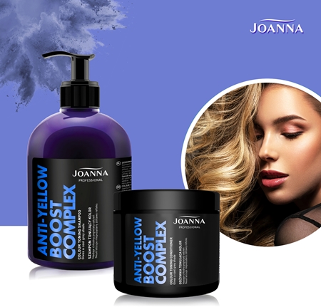 Joanna Professional Color Boost Complex odżywka rewitalizująca do blond i siwych włosów