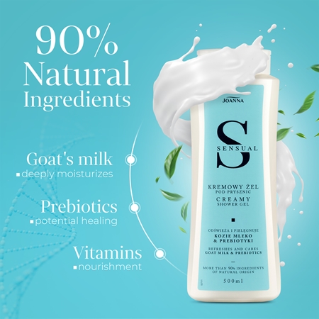 Joanna Sensual Creamy Shower Gel sprchový gel