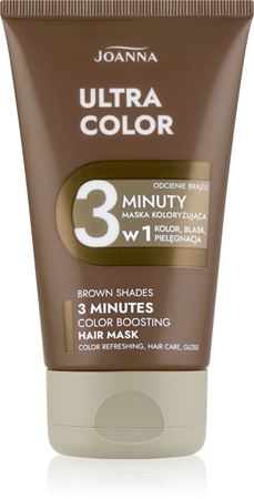 Joanna Ultra Color Brown Shades 3 Minutes Masca de par pentru nuante de par castaniu